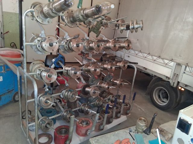 VALVOLA A SFERA NON FLANGIATA MARCA ALFA CASOREZZO IN ACCIAIO DA 3"