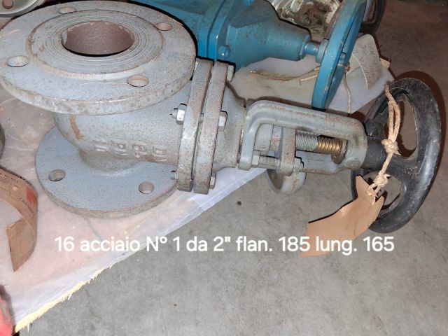 VALVOLA A SFERA FLANGIATA MARCA ALFA CASOREZZO IN ACCIAIO DA 2"