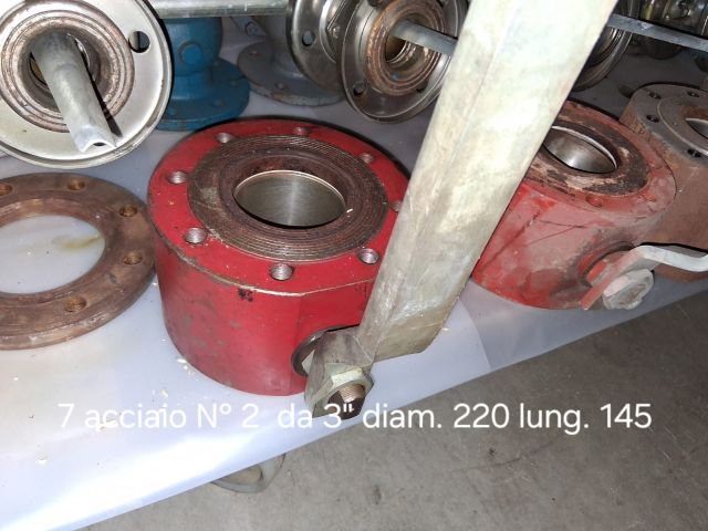 VALVOLA A SFERA NON FLANGIATA MARCA ALFA CASOREZZO IN ACCIAIO DA 3"